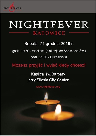 Nightfever, Katowice, 21 grudnia