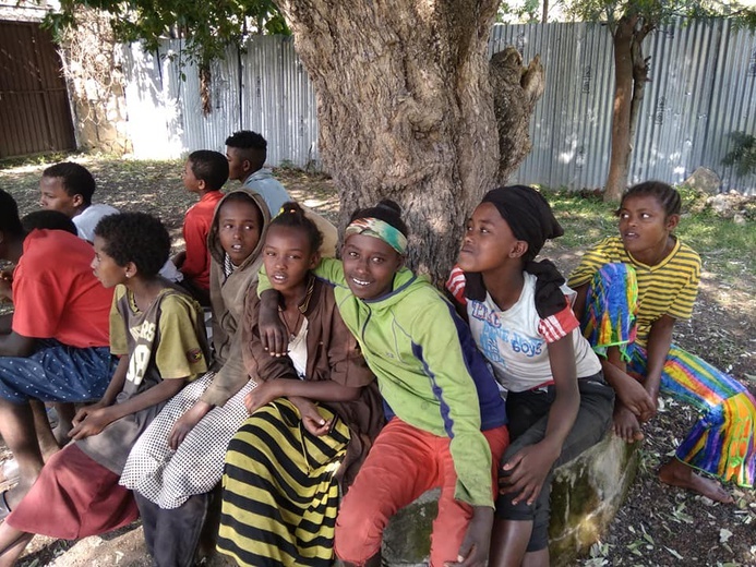 Podopieczni Fundacji Dzieci Etiopii "Barkot"