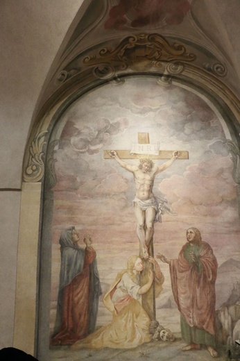 Renowacja barokowych malowideł Andrzeja Radwańskiego w krypcie kościoła pijarów w Krakowie