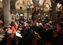 Podczas świątecznej Mszy w jednym z syryjskich kościołów