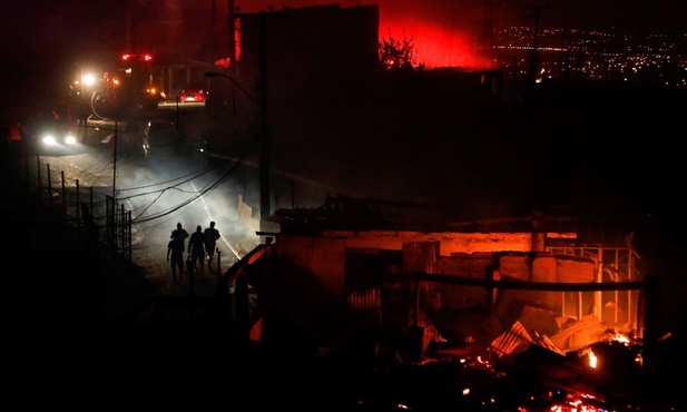 Pożar w Valparaiso zniszczył 245 domów