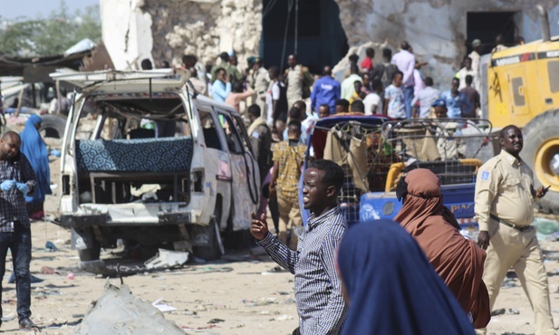 Somalia: Dziesiątki ofiar zamachu bombowego 