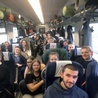 Pojechali pociągiem na Europejskie Spotkanie Młodych