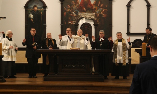 Katowice. Nieszpory ekumeniczne w seminarium