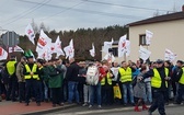 Protest w Imielinie 