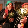 Zespół śpiewaczo-obrzędowy "Korzenie" z Łaguszowa przybliżył zwyczaje związane z uroczystością.