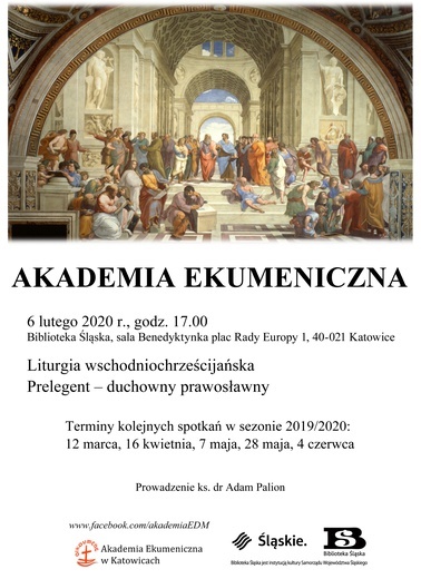 Akademia Ekumeniczna - spotkanie nt. liturgii wschodniochrześcijańskiej, Katowice, 6 lutego