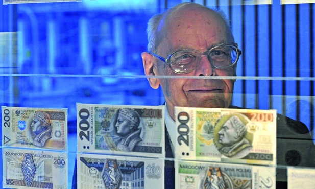 Andrzej Heidrich zaprojektował banknoty z serii władcy Polski.