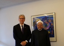 Wielki mufti z wizytą w Światowej Radzie Kościołów