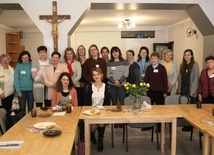 Uczestniczki lutowego dnia skupienia dla kobiet w parafii św. Pawła w Bielsku-Białej.