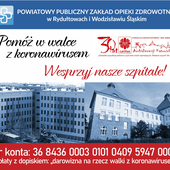 Śląskie. Caritas uruchamia konto na pomoc szpitalom w Rydułtowach i Wodzisławiu Śląskim. Przedsiębiorcy też pomagają