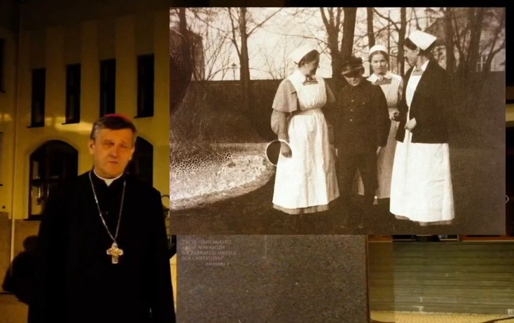 Bp Roman Pindel przypomniał zdjęcie młdoego Karola Wojtyły z ewangelickimi siostrami, które opiekowały się jego chorym bratem Edmundem.