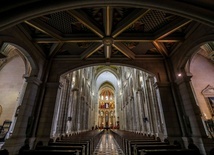 Msza w madryckiej katedrze