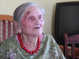 Stefania Pachla, 103-latka z Bielin. 
