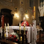 Msza św. w kościele na Skałce
