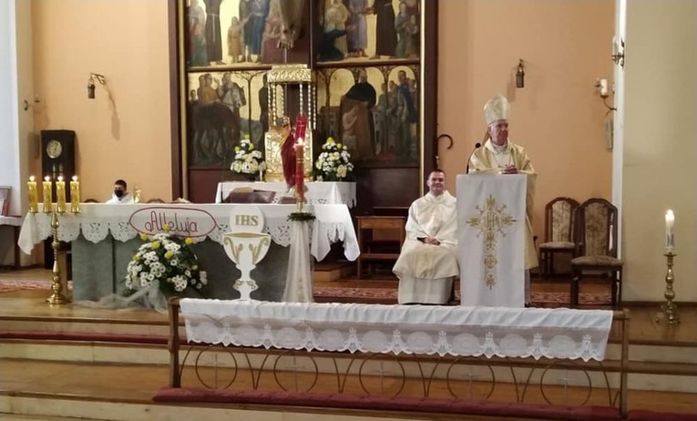 Msza św. u pallotynów w Wałbrzychu