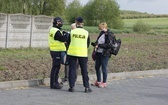 365. Łowicka Piesza Pielgrzymka na Jasną Górę - zatrzymanie przez policję