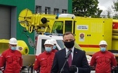 Prezydent Andrzej Duda z wizytą w Centralnej Stacji Ratownictwa Górniczego w Bytomiu