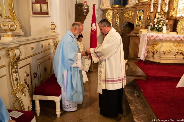 Msza św. odpustowa z udziałem apostolstwa trzeźwości w Rokitnie