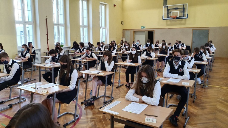 Egzamin ósmoklasisty w Salezie