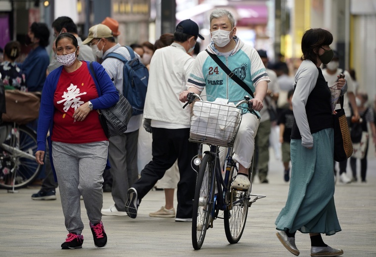 Japonia: Ponad 100 nowych zakażeń koronawirusem, pierwszy raz od 9 maja
