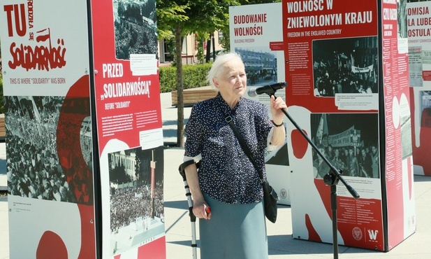 Urszula Radek, uczestniczka strajku, wspominała wydarzenia sprzed 40 lat.