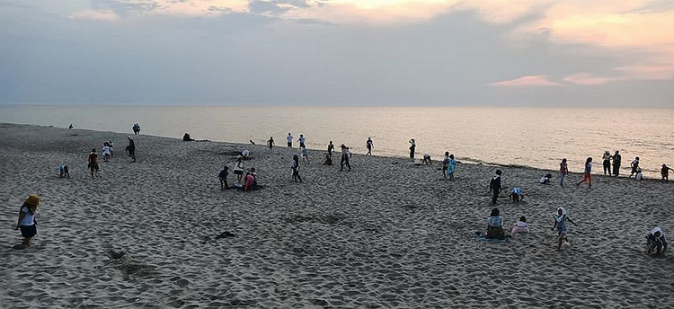 Z Bogiem na plaży. Rekolekcje parafii NMP Bolesnej we Wrocławiu-Strachocinie