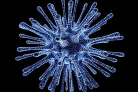 Mikrokropelki aerozolu mało skutecznie przenoszą wirusa SARS-CoV-2