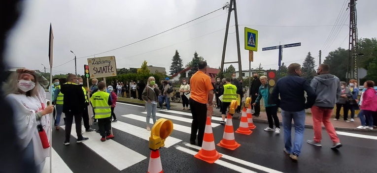 Protest w Świerklańcu