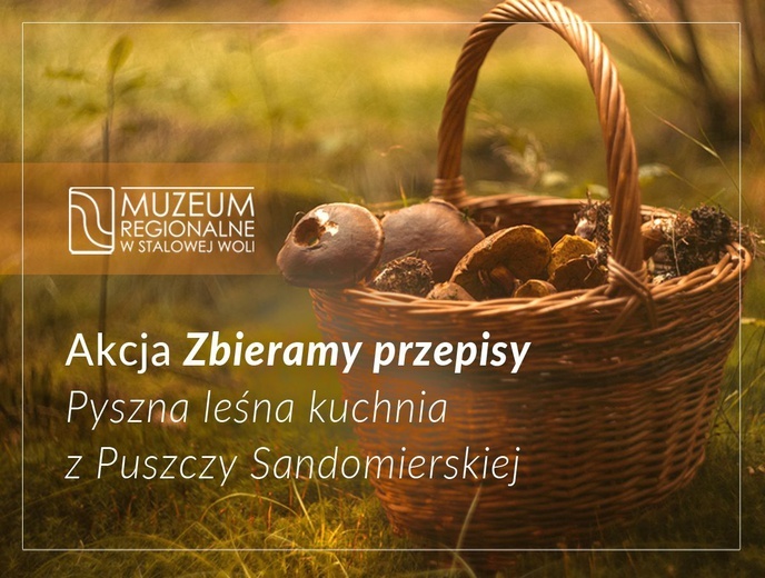 Stalowa Wola, Muzeum Regionalne. Trwa akcja zbierania leśnych przepisów.