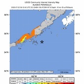 Potężne trzęsienie ziemi na Alasce