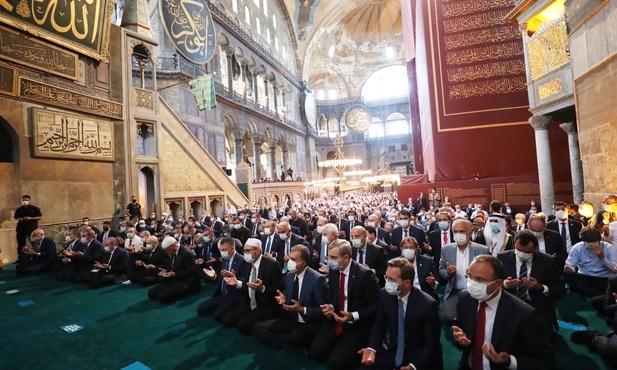 Chrześcijanie nie rezygnują z Hagia Sophia