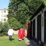 Poświęcenie samochodów we Wschowie