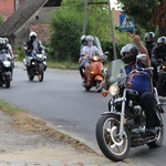 Motocykliści u św. Walentego w Lubiążu