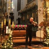 Wybitny polski skrzypek zachwycił publiczność.