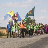 Pierwszego dnia wędrowała grupa z Legnicy, czyli nr 4.