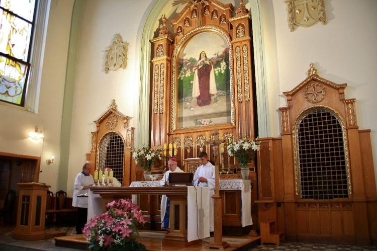 Teraz wizerunek znajduje się w głównym ołtarzu kościoła sióstr karmelitanek bosych w Łodzi.