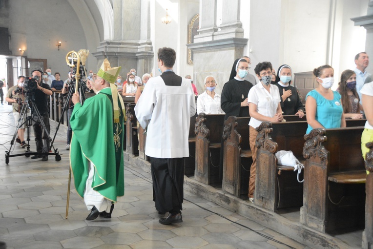 Eucharystia na rozpoczęcie pielgrzymki