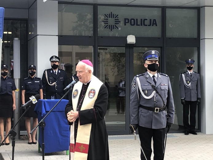 Biskup dziękował policji za wierną służbę społeczeństwu.