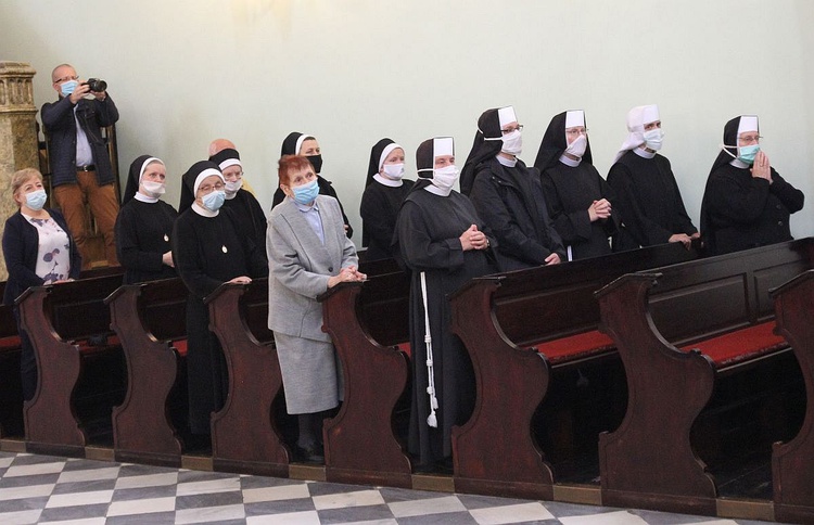 Cieszyńskich sióstr elżbietanek i boromeuszek nigdy nie brakuje na uroczystościach diecezjalnych ku czci św. Melchiora.
