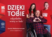 Plakat. Zostań wolontariuszem