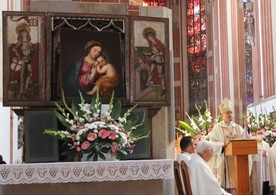 U Matki Bożej Mariampolskiej w kościele NMP na Piasku. Jesteś dziedzicem