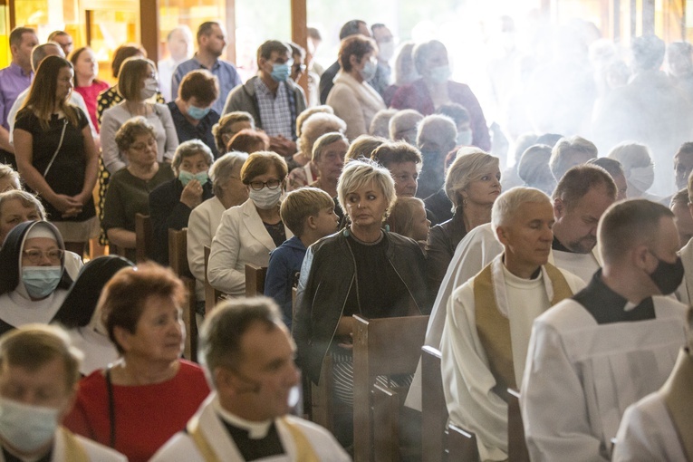 Konsekracja świątyni w Ostrówku