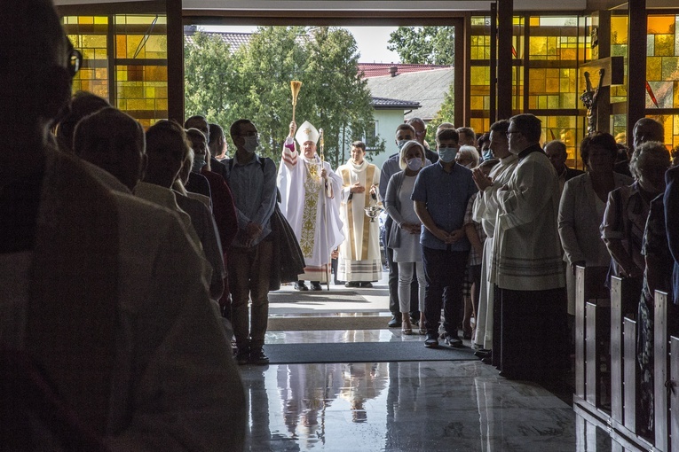 Konsekracja świątyni w Ostrówku