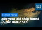 400-letni wrak statku odkryty na dnie Bałtyku