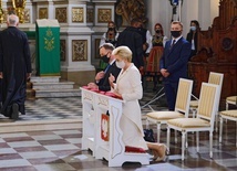 Msza św. w kościele rozpoczęła Dożynki Prezydenckie