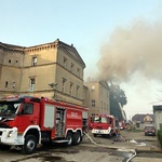 Pożar szkoły katolickiej w Lublińcu