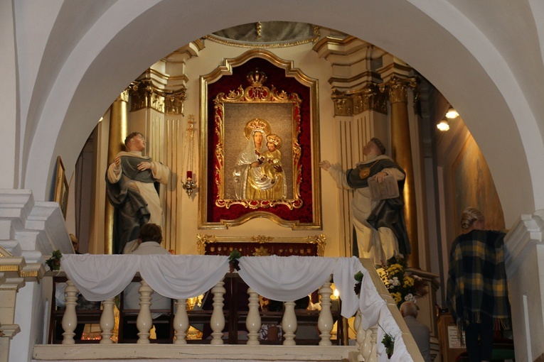 Kaplica Matki Bożej w wysokolskim sanktuarium.