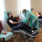 Pierwsza akcja krwiodawstwa w parafii św. Jakuba w Rzykach
