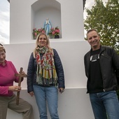 Odnowiona kapliczka w Reblinku 